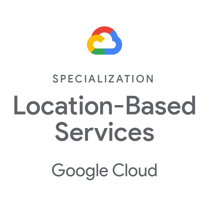 Location-Based Services Specialisation - Google Cloud