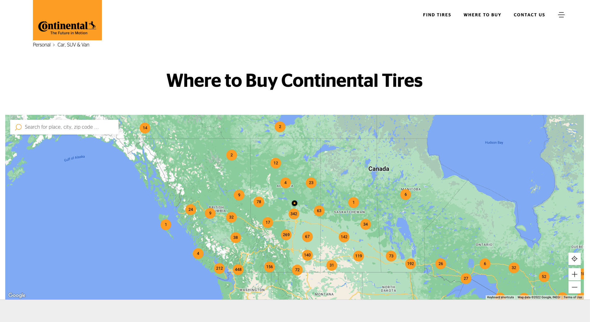 Continental bringt neue Features in die Händlersuche