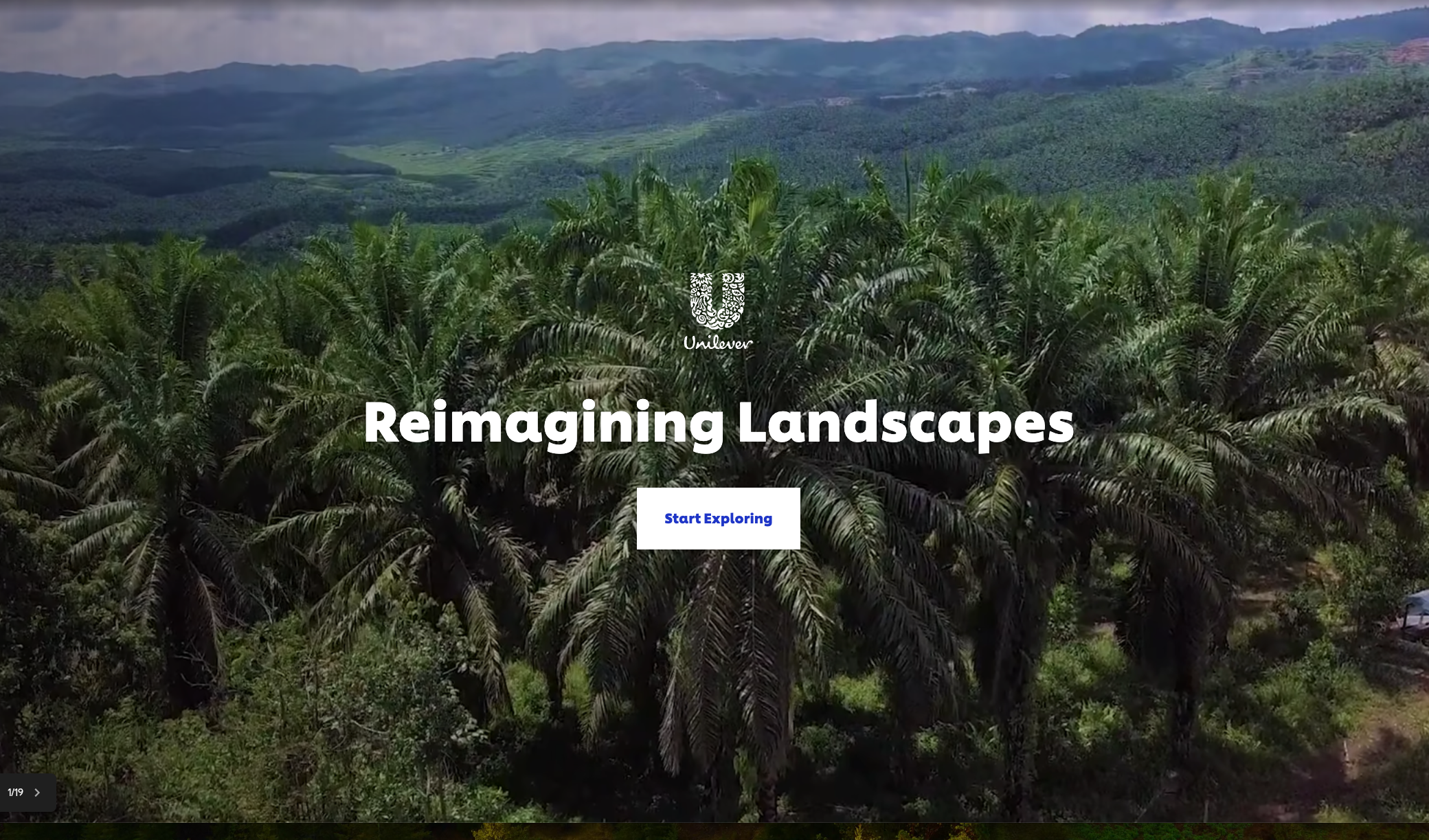Screenshot Title-Screen Reimagining Landscapes